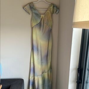 Elegant Multicolor Evening Gown